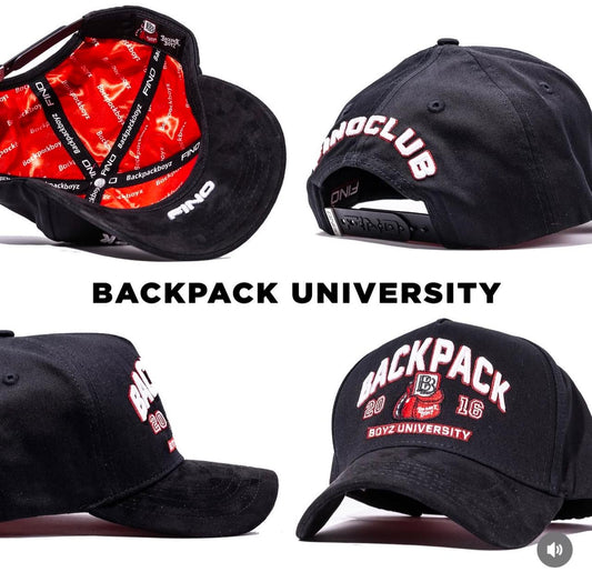 FINO hats x BACKPACKBOYZ “BACKPACK UNIVERSITY”