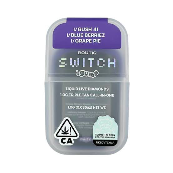 Boutiq Switch Gum 2.0gr Con Seguro